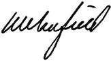 SIGNATURE